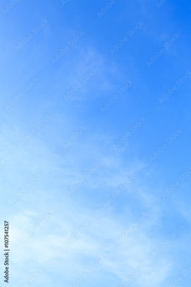 Obraz premium clear blue sky