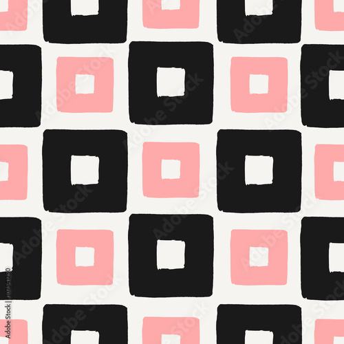 Abstract Geometric Seamless Pattern