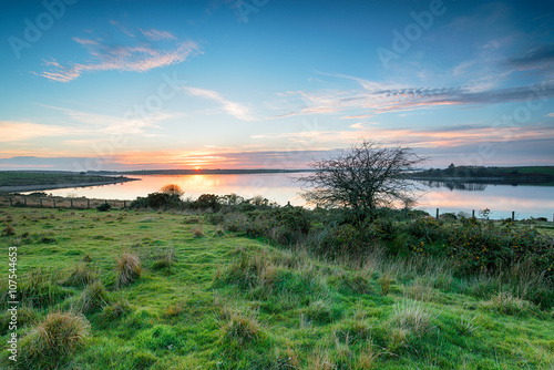 Sunset over Colliford Lake