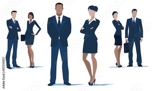Business people and teamwork