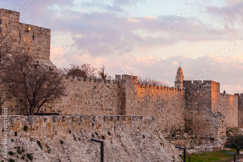 Ancient Citadel inside Old City, Jerusalem