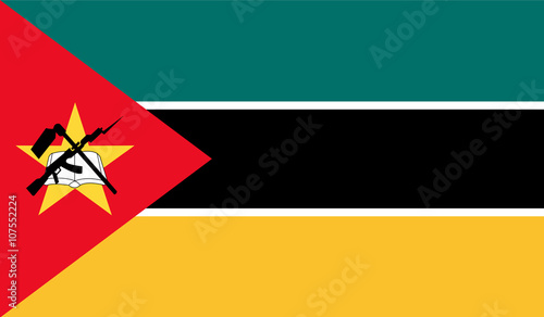 Mozambique flag photo