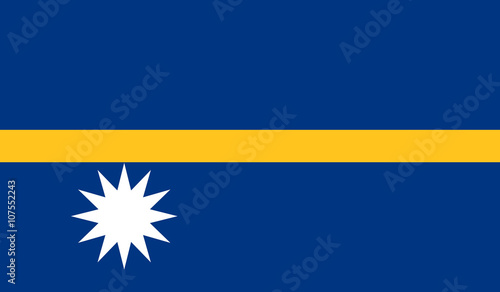Nauru Flag