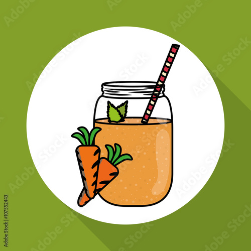 Smoothie icon design , vector illustration