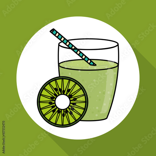 Smoothie icon design , vector illustration