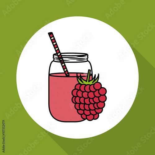 Smoothie icon design , vector illustration