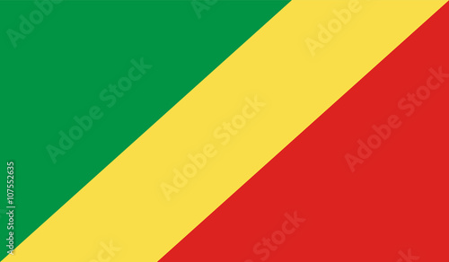 Republic of the Congo Flag﻿