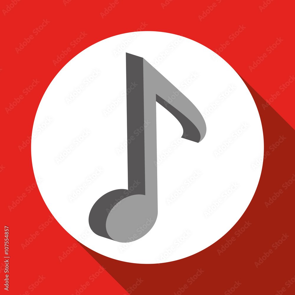 music note design , vector illustration music note design , vector illustration