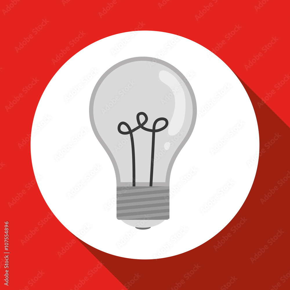 light bulb design , vector illustration light bulb design , vector illustration