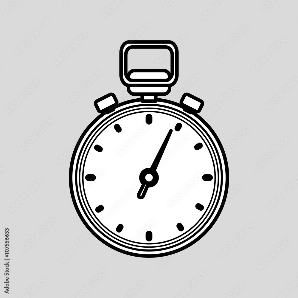 chronometer icon design , vector illustration chronometer icon design , vector illustration