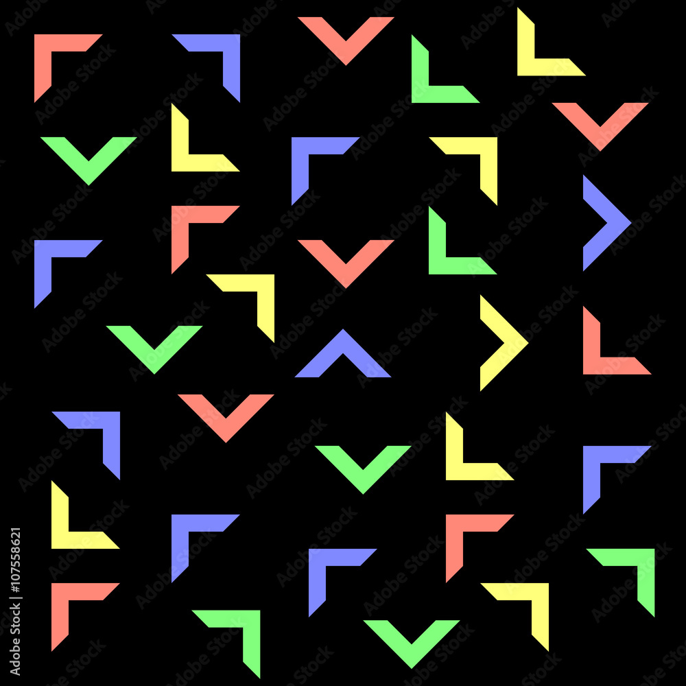 Seamless abstract geometric vector pattern Seamless abstract geometric vector pattern