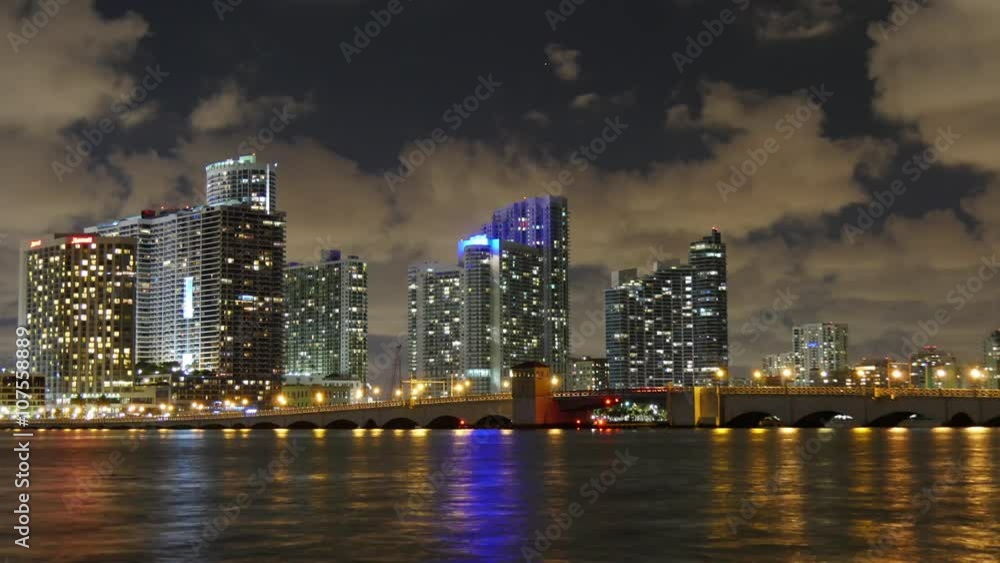 night light miami city downtown drawbridge traffic panorama 4k time lapse florida usa
night light miami city downtown drawbridge traffic panorama 4k time lapse florida usa
