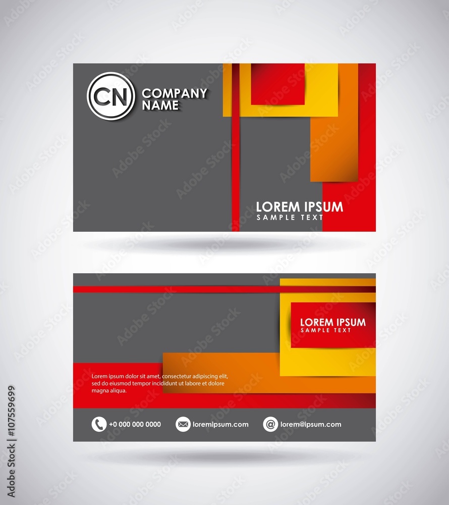 presentation card design presentation card design