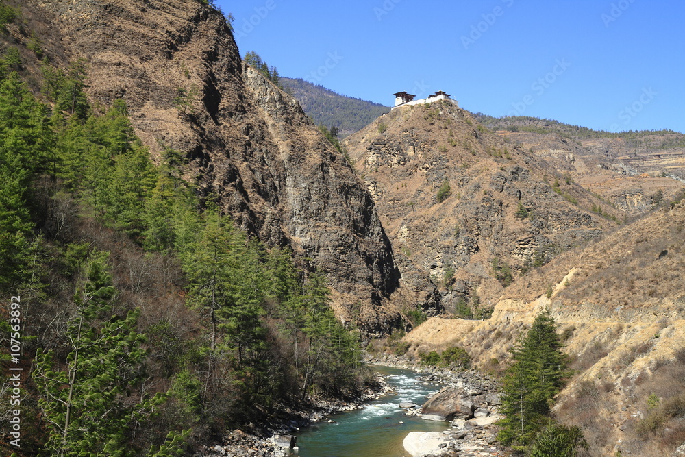 Small temple on the mountain