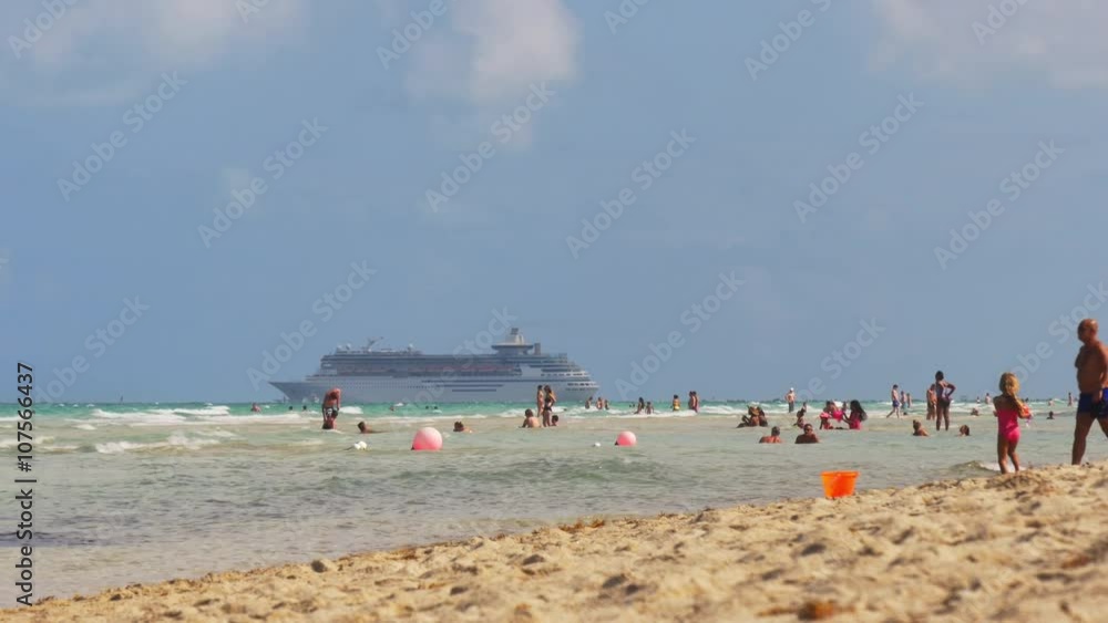 summer day miami beach life liner ship ride 4k florida usa
summer day miami beach life liner ship ride 4k florida usa