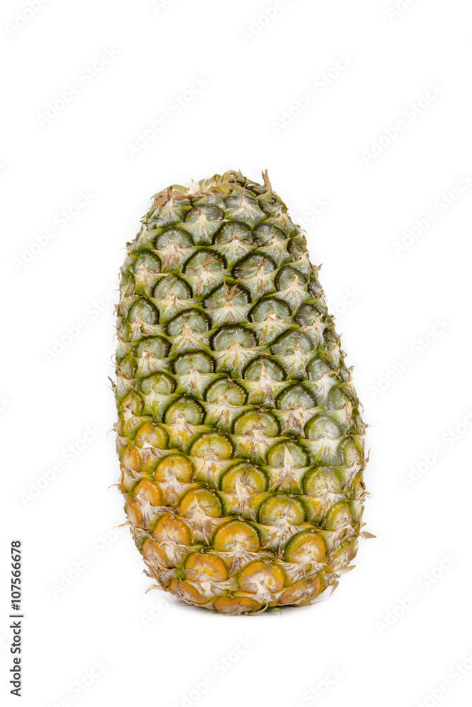 Fresh pineapple on white backgound Fresh pineapple on white backgound