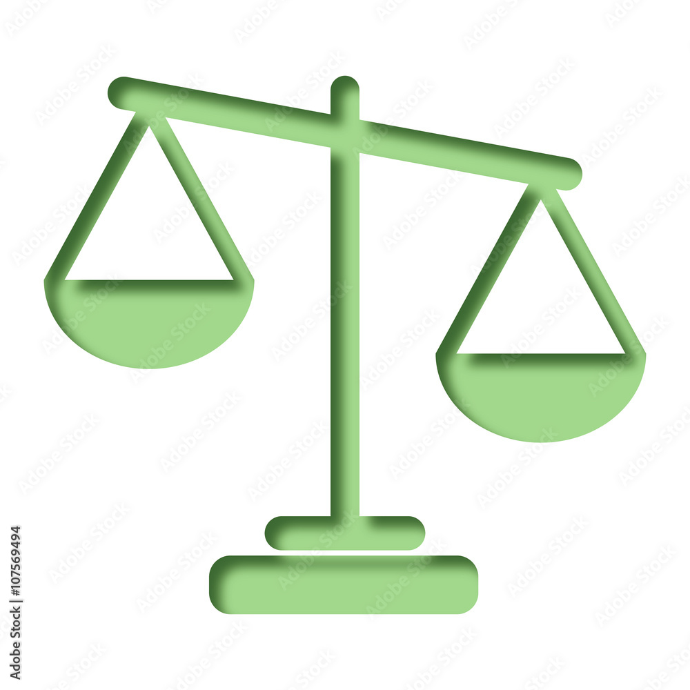 Logo justice. Logo justice.