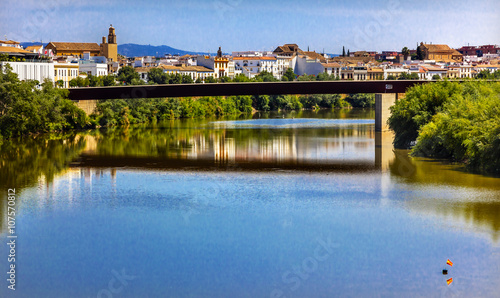 River Guadalquivir Bridge Cordoba Spain