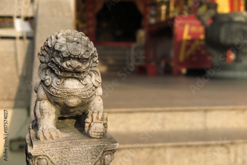 Stone Chinese Lion