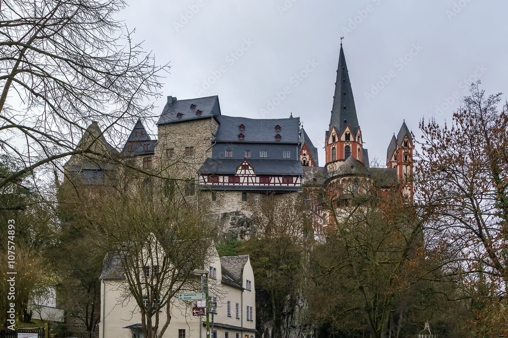 Limburg cathedral and castle, Germany