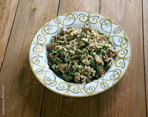 bahsh Uzbek pilaf photo