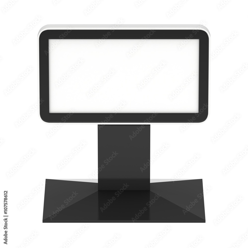 Trade show booth LCD kiosk stand. Trade show booth LCD kiosk stand.