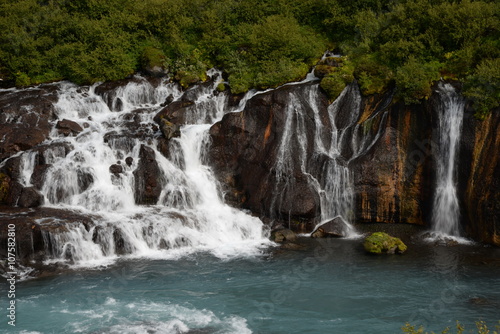 Hraunfossar, Island