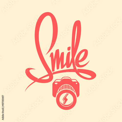 smile camera poster