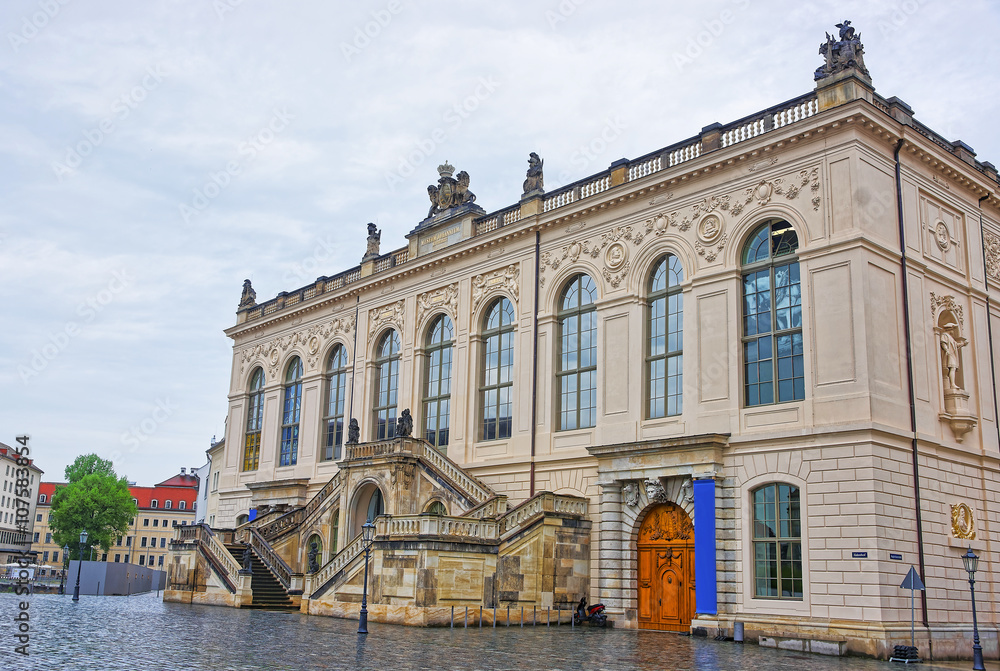 Johanneum Museum of Transport in Dresden in Germany