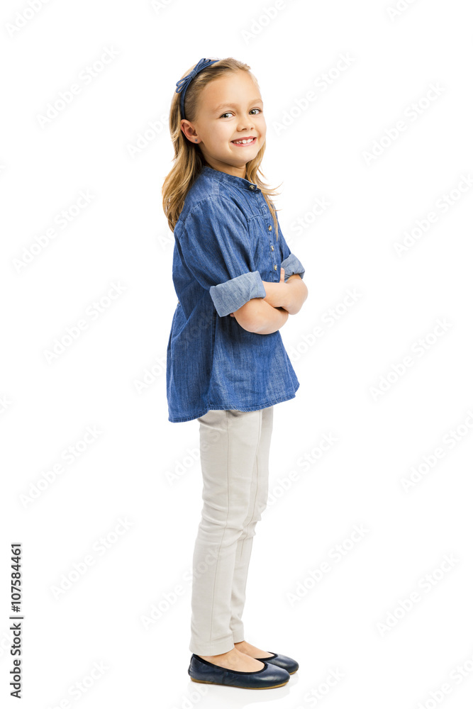 Cute little girl Cute little girl