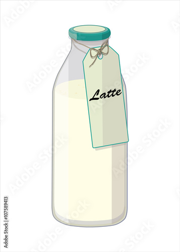 bottle of milk