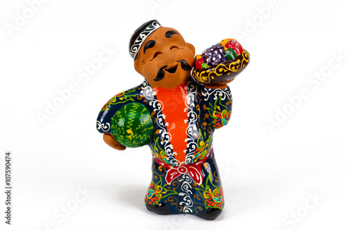 uzbek ceramic souvenir