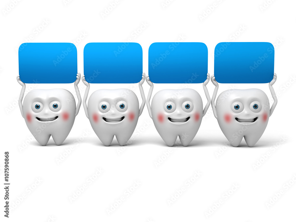 The four teeth left a message The four teeth left a message