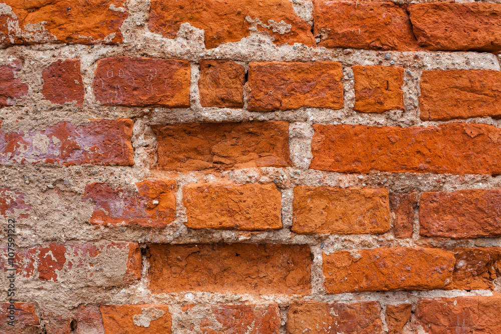 Fototapeta premium Background of old brick wall texture