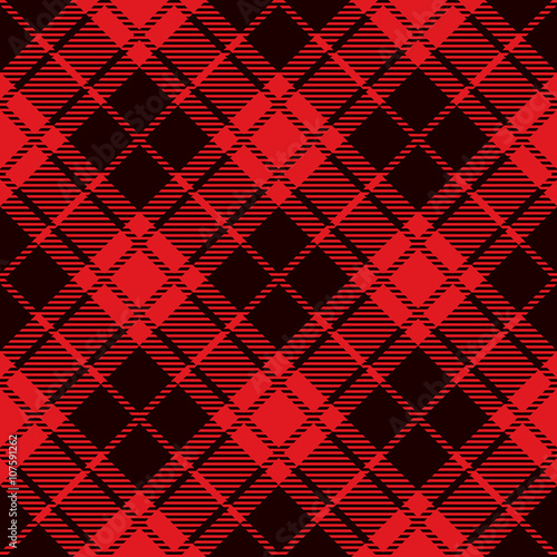 Seamless tartan pattern