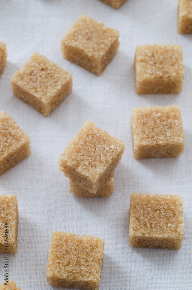 Brown sugar cubes Brown sugar cubes