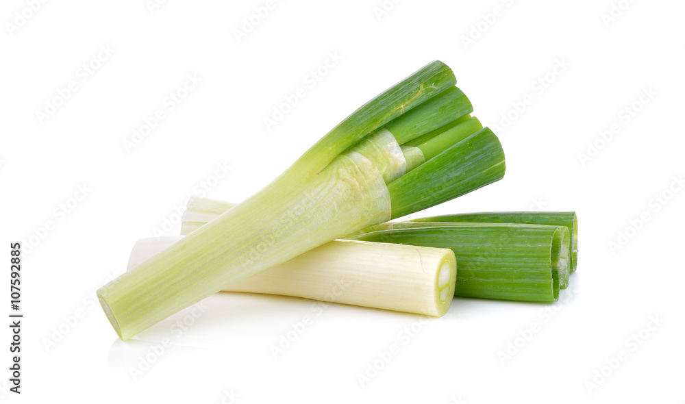 fresh green Japanese Bunching Onion