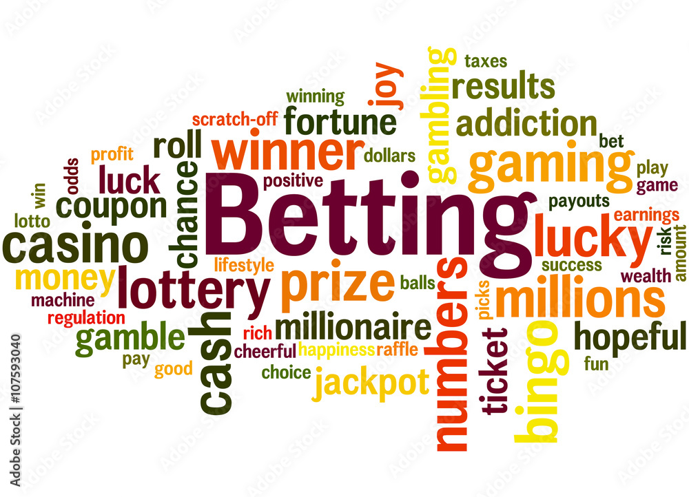 Betting, word cloud concept 2 Betting, word cloud concept 2