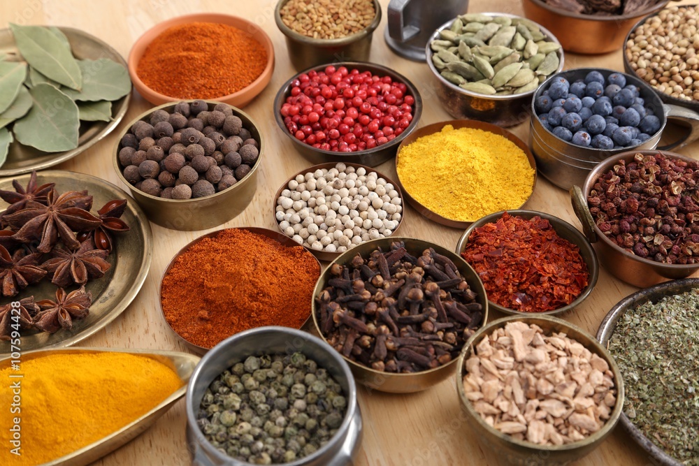 Spices. Spices.
