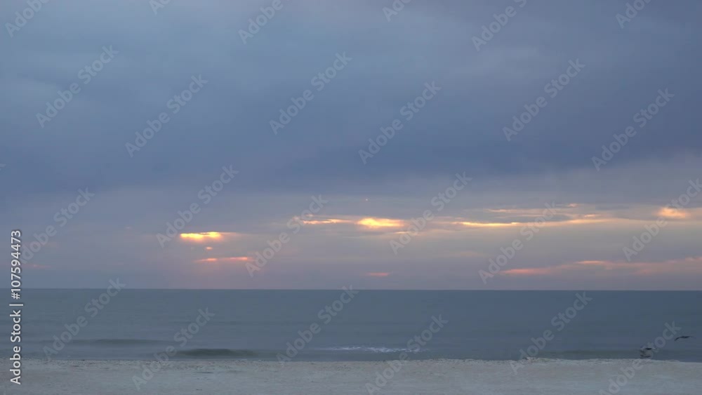 Atlantic Ocean Waves at Sunrise Atlantic Ocean Waves at Sunrise