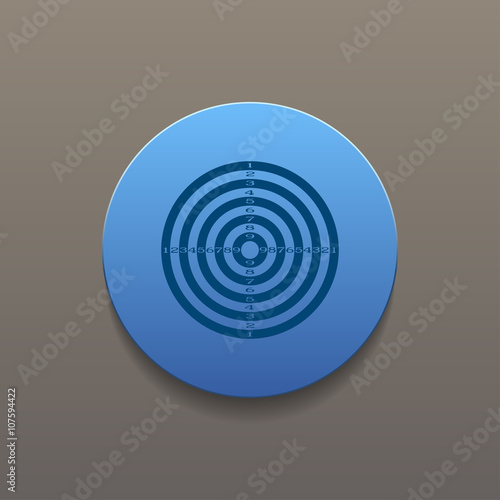 Vector target icon
