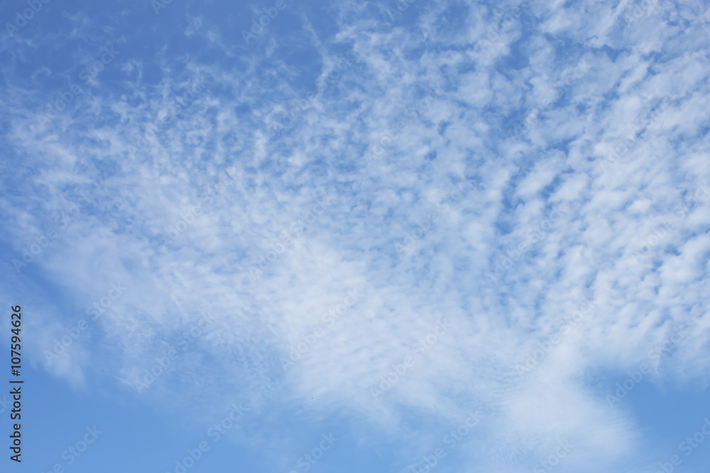 Clouds with blue sky.