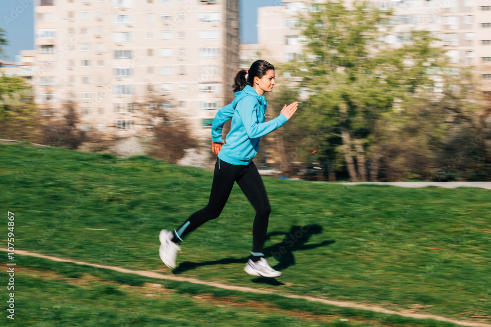 Female runner