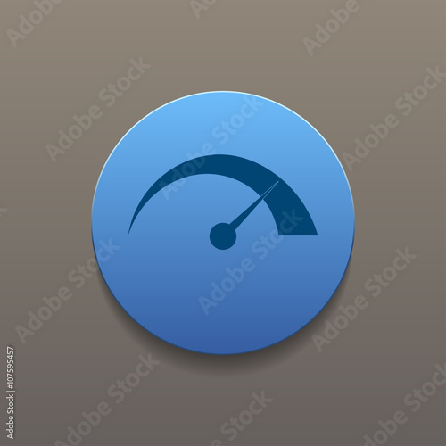 Vector speedometer icon