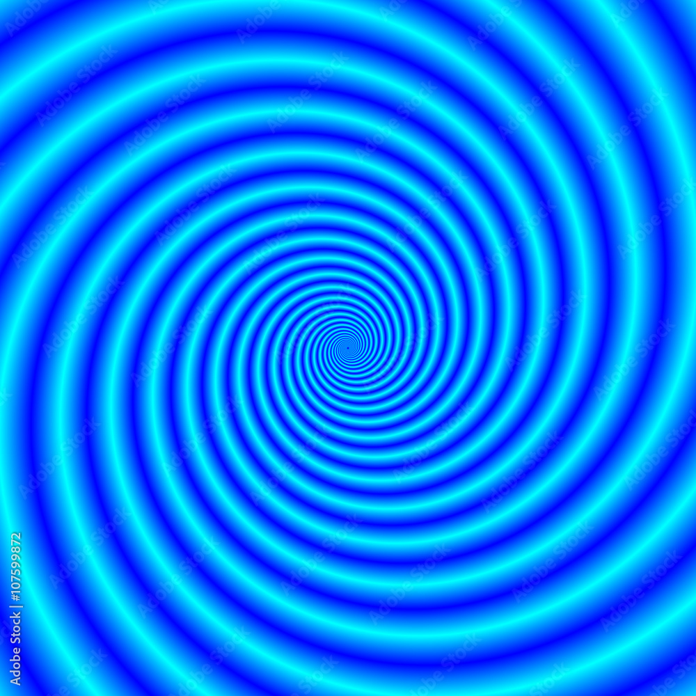 Naklejka premium The Swirling Blues
