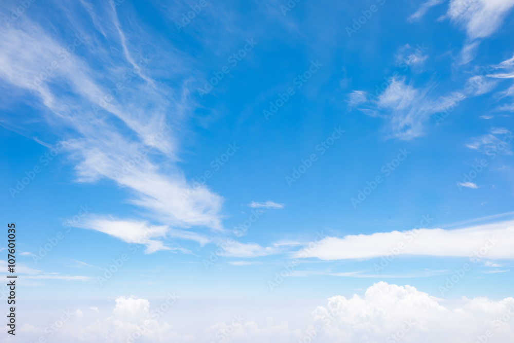Clouds in blue sky. Clouds in blue sky.