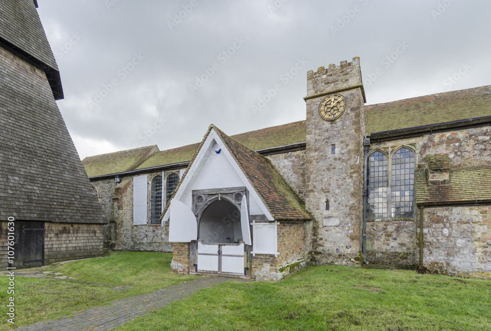 St Augustines Church,  Brookland, Kent