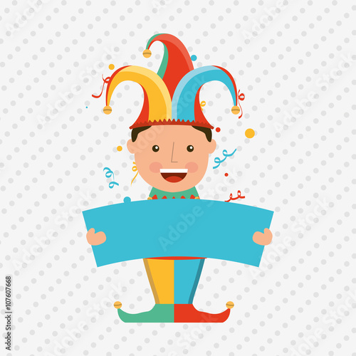 jester carnival design 