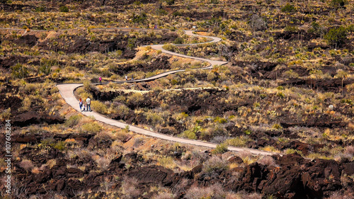 Valley of Fires Recreation Area, Lava Field in New Mexico photo