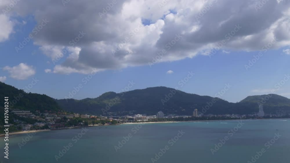 summer day patong beach view point panorama 4k phuket thailand
summer day patong beach view point panorama 4k phuket thailand